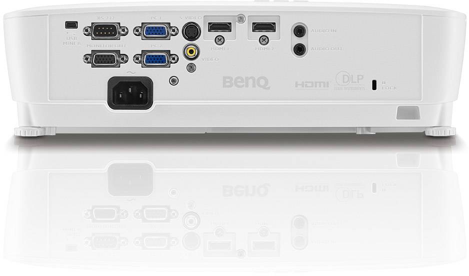 BenQ Beamer TW535 DLP 3600 lm 1280 x 800 WXGA 3D ready, Full HD, mit Fernbedienung, VGA Eingang