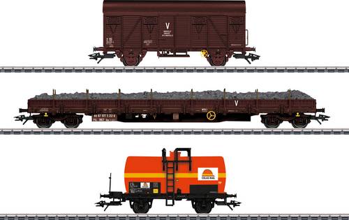 Märklin 47103 H0 3er-Set Güterwagen Colas Rail der SNCF