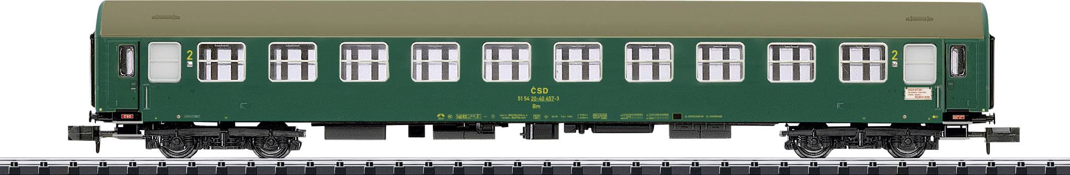 MiniTrix T15997 N 3er-Set Schnellzugwagen "Balt-Orient-Express" Teil 3