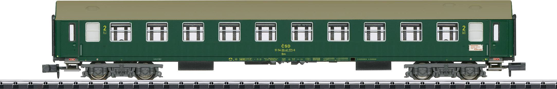 MiniTrix T15997 N 3er-Set Schnellzugwagen "Balt-Orient-Express" Teil 3