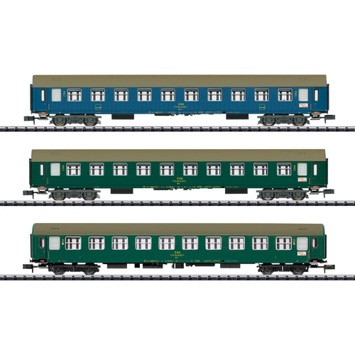 MiniTrix T15997 N 3er-Set Schnellzugwagen "Balt-Orient-Express" Teil 3