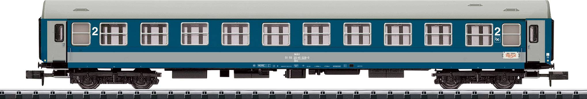 MiniTrix T15371 N 2er-Set Schnellzugwagen "Orient-Express" Teil 1