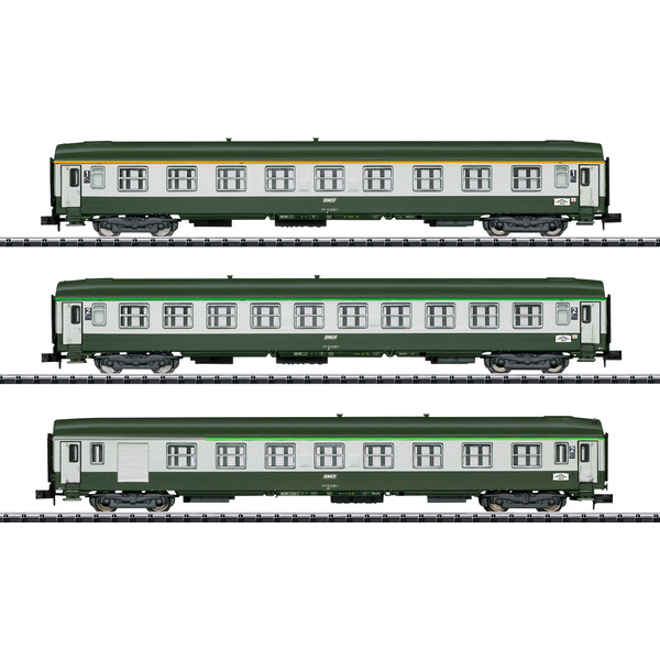 MiniTrix T15372 N 3er-Set Schnellzugwagen "Orient-Express" Teil 2