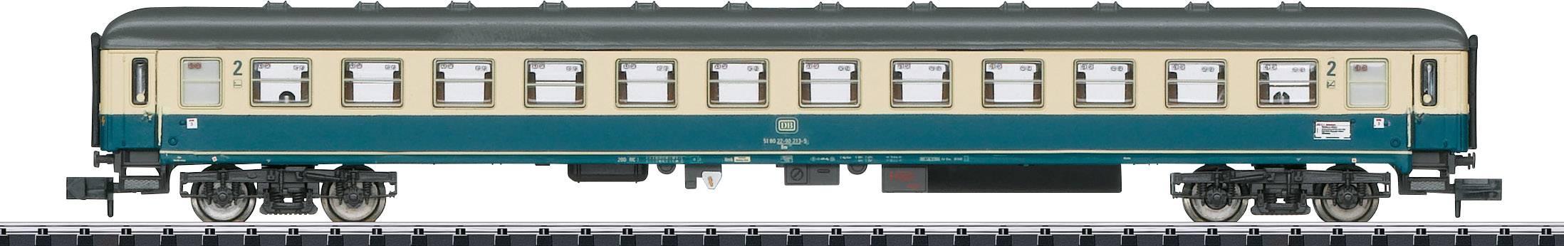 MiniTrix T15460 N 3er-Set Schnellzugwagen der DB IC 611 Teil 2
