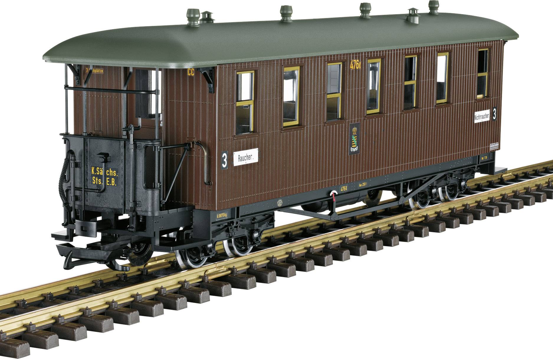 LGB L31353G Personenwagen der S.St.E. 3. Klasse