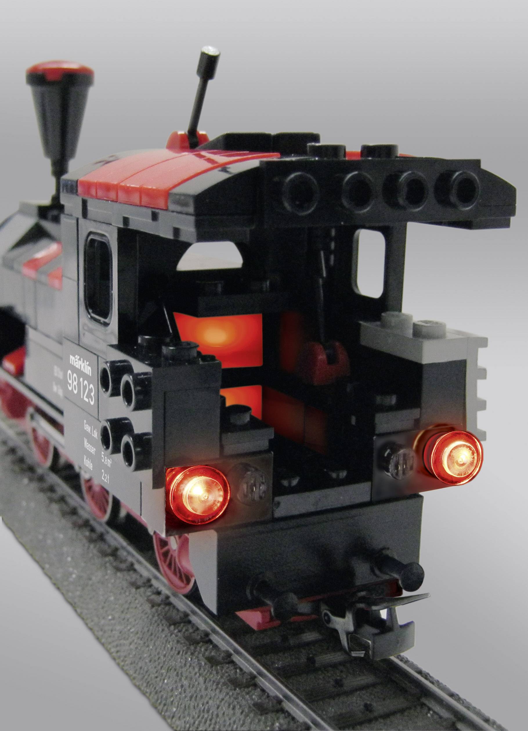 Märklin Start up 29730 H0 Start-Set "Bausteinzug" mit Sound und Lichtbausteinen