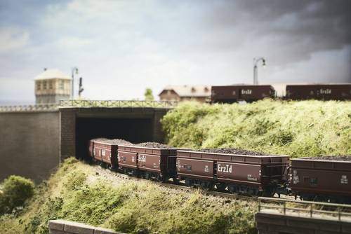 MiniTrix aus T15449 N 5er-Set Selbstentladewagen der DB