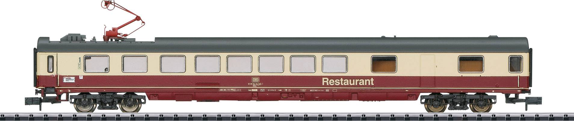 MiniTrix T15459 N 3er-Set Schnellzugwagen der DB IC 611 Teil 1