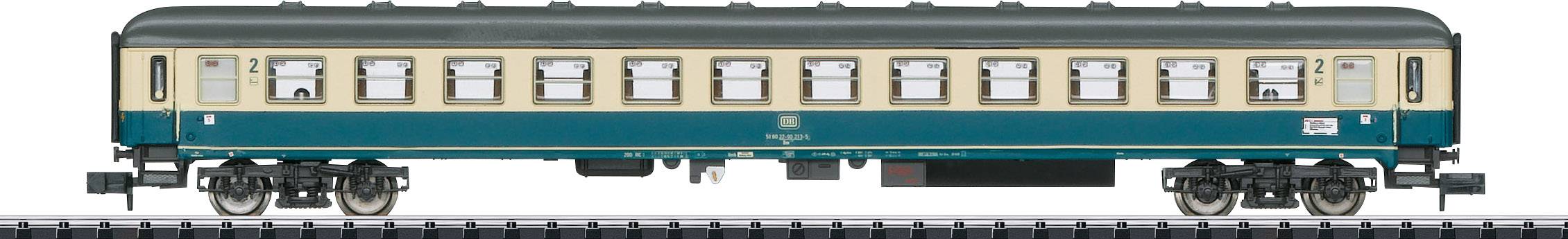 MiniTrix T15459 N 3er-Set Schnellzugwagen der DB IC 611 Teil 1