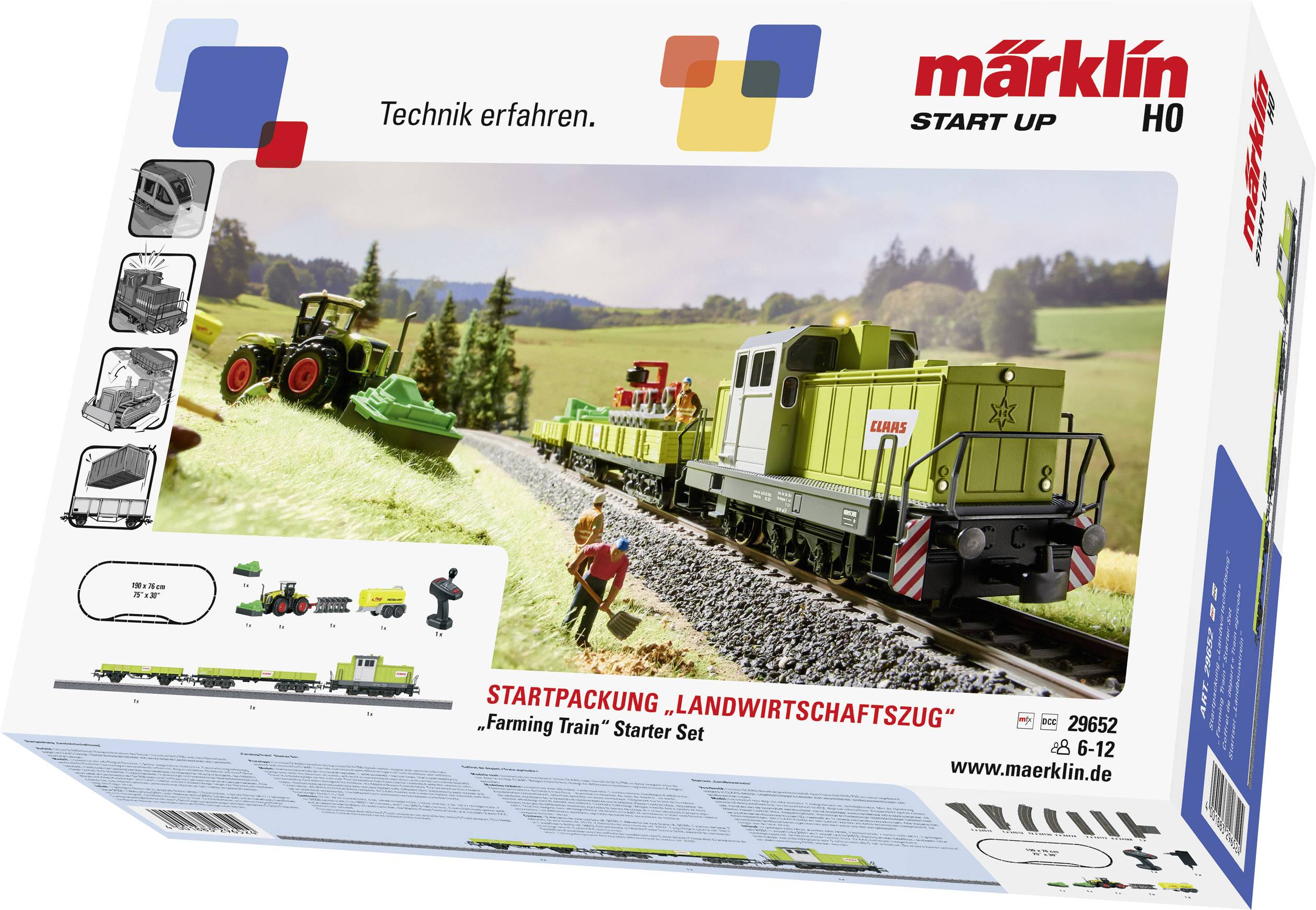 Märklin Start up 29652 H0 Start-Set "Landwirtschaftszug"