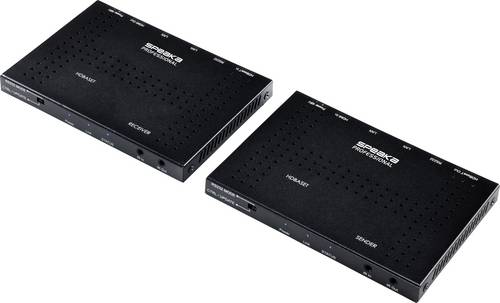 HDMI®, Infrarot, RJ45 HDBaseT Extender (Verlängerung) über Netzwerkkabel RJ45