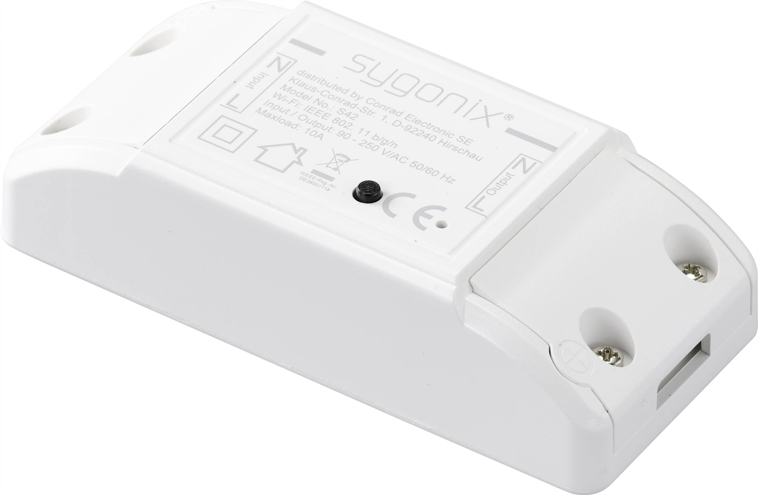 Sygonix SY-3822412 Wi-Fi Schalter Innenbereich 2300W