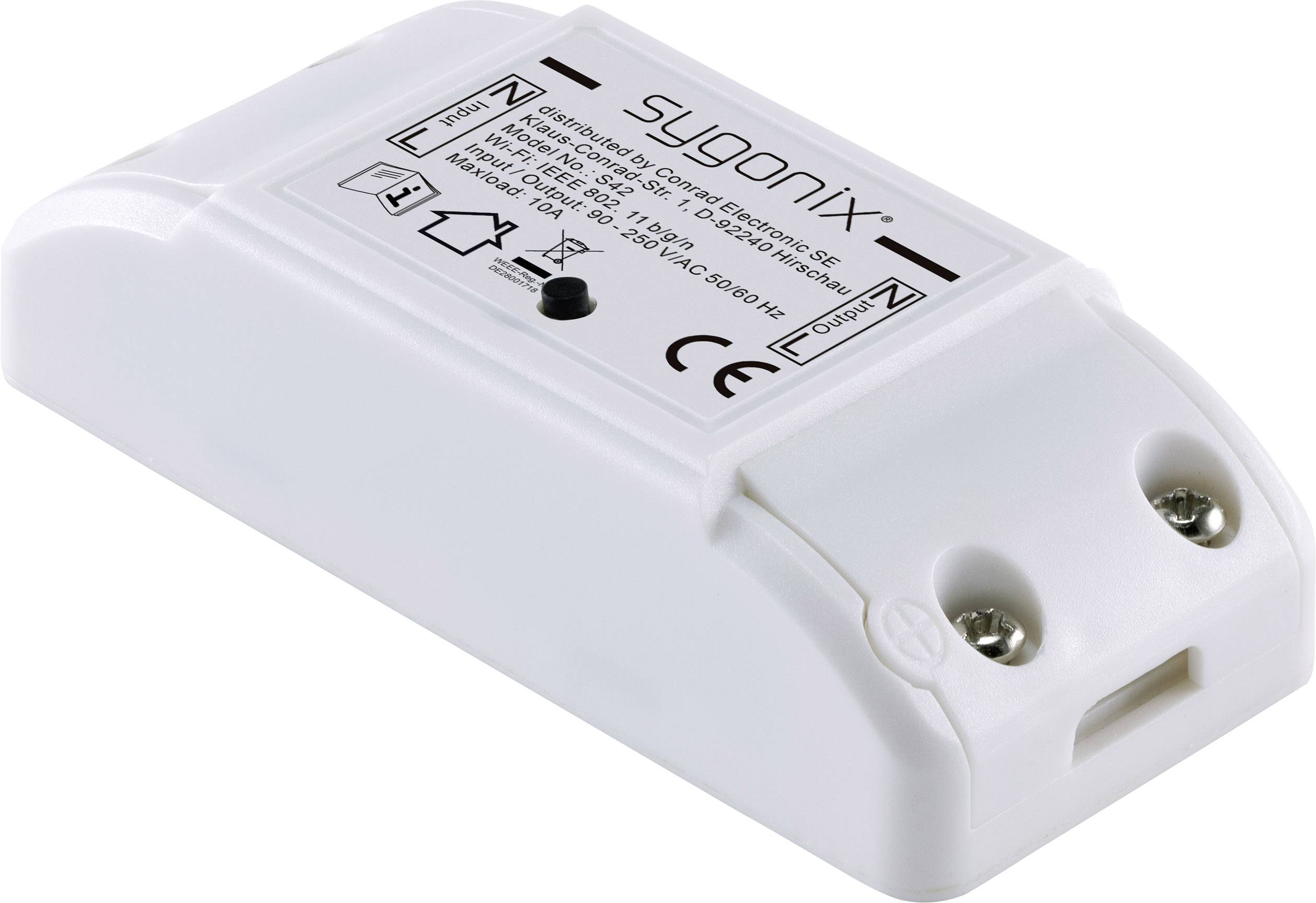 Sygonix SY-3822412 Wi-Fi Schalter Innenbereich 2300W