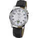 Funk Armbanduhr MTGA-10680-20L (Ø) 41mm Silber Gehäusematerial=Metall Material (Armband)=Leder