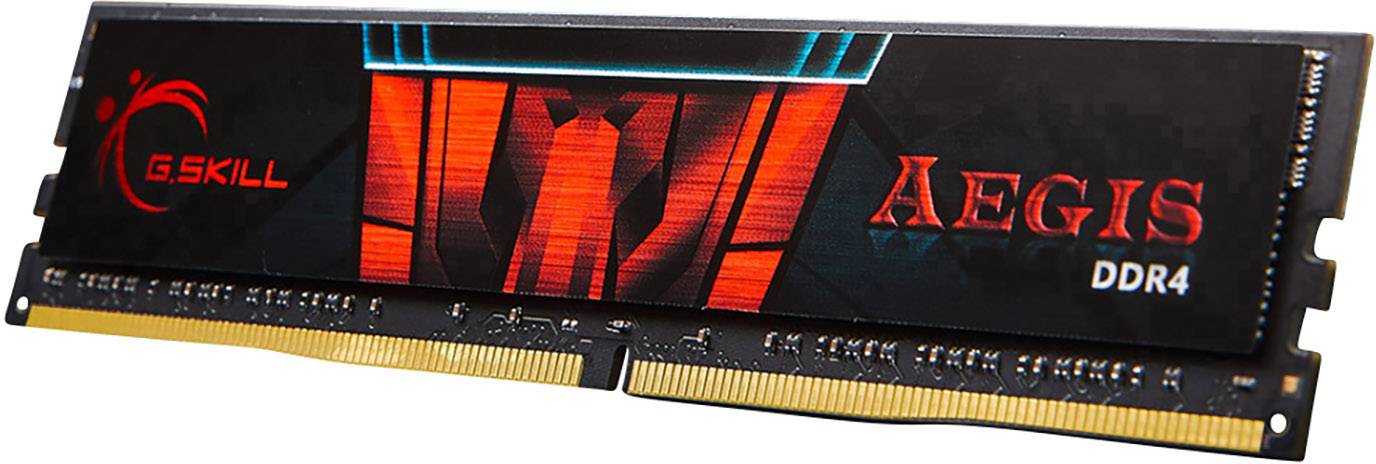 G.Skill Aegis PC-Arbeitsspeicher Kit DDR4 32 GB 2 x 16 GB Non-ECC 3000 MHz 288pin DIMM CL16-18-18-38 F4-3000C16D-32GISB