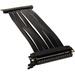 Phanteks PCIe Riser Kabel PCIe 3.0 PCIe x16 Stecker, PCIe x16 Buchse 0.30m Schwarz Buchse 180° gewinkelt PH-CBRS_FL30