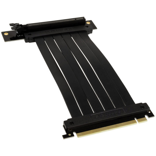 Phanteks PCIe Riser Kabel PCIe x16 Stecker, PCIe x16 Buchse 0.20 m Schwarz Buchse 90° gewinkelt PH-