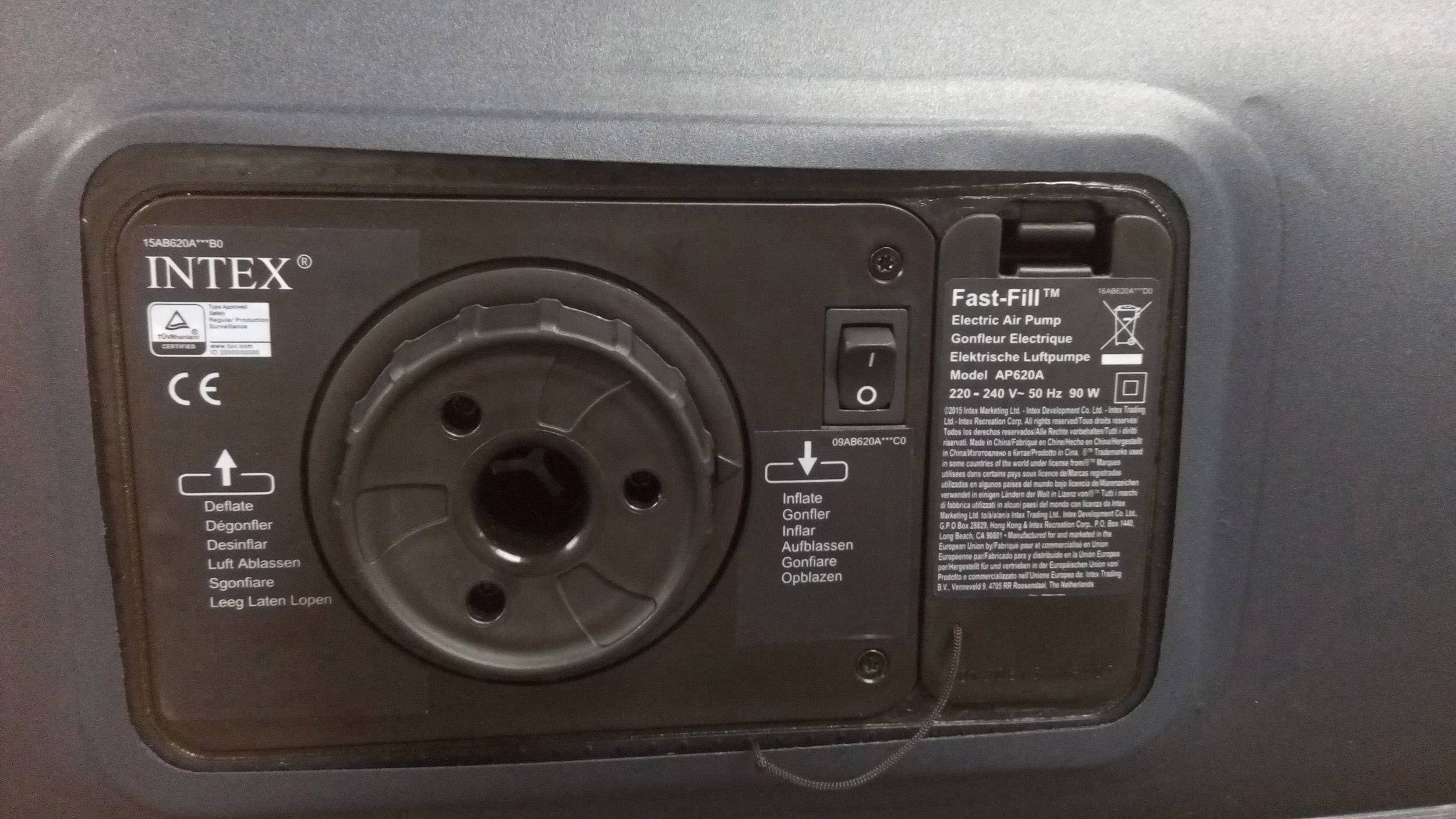 Intex 64132 Intex Luftbett Deluxe Pillow Rest Raised Bed 64132