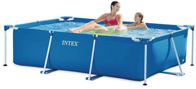 Intex 28270NP Frame Pool (Rohrkonstruktion) (L x B x H) 220 x 150 x 60 cm