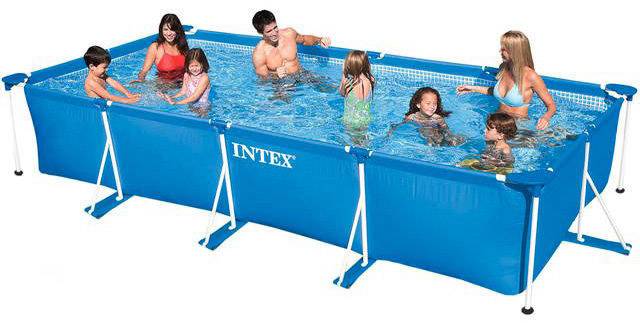 Intex Metallrahmenpool 450 x 220 x 84cm