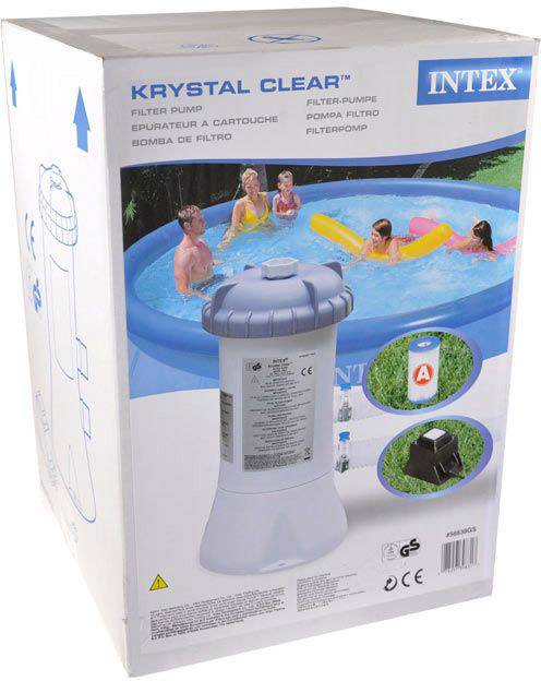 Intex Poolpumpe Kartuschenfilteranlage 3407 l/h