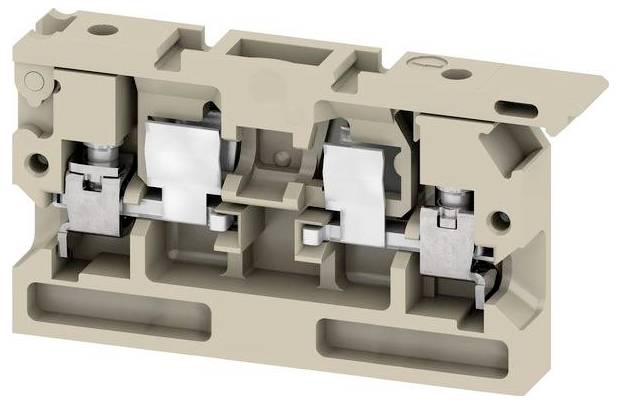 Weidmüller 0376960000 Sicherungsreihenklemme Schrauben Beige, Gelb 100St.