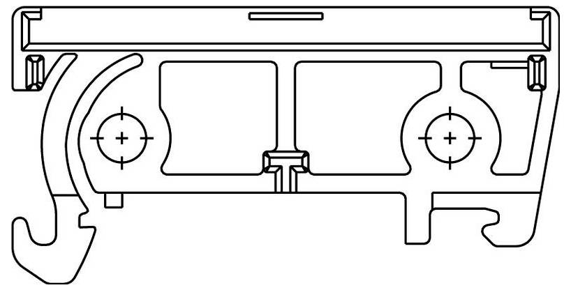 Weidmüller AP 45/LI OR 1665 1011590000 Universal-Gehäuse 45 x 8 x 22.9 Orange 20St.