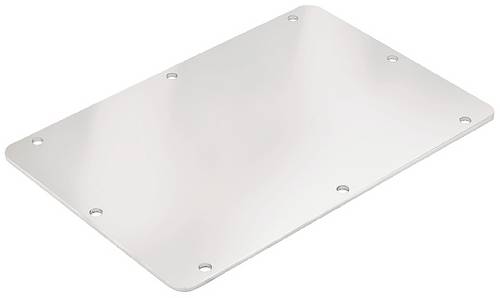 Weidmüller KTB GP 484815 CD S4 Montageplatte Edelstahl Silber (B x H) 117 mm x 428 mm 1 St.