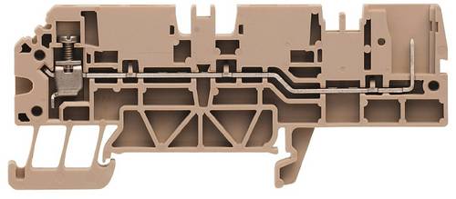 Weidmüller 1305310000 Durchgangsreihenklemme 4 mm Schrauben Beige 50 St.