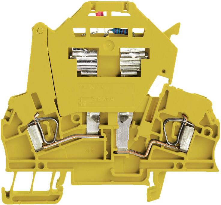 Weidmüller 1315870000 Reihenklemme 4mm Zugfeder Gelb 50St.