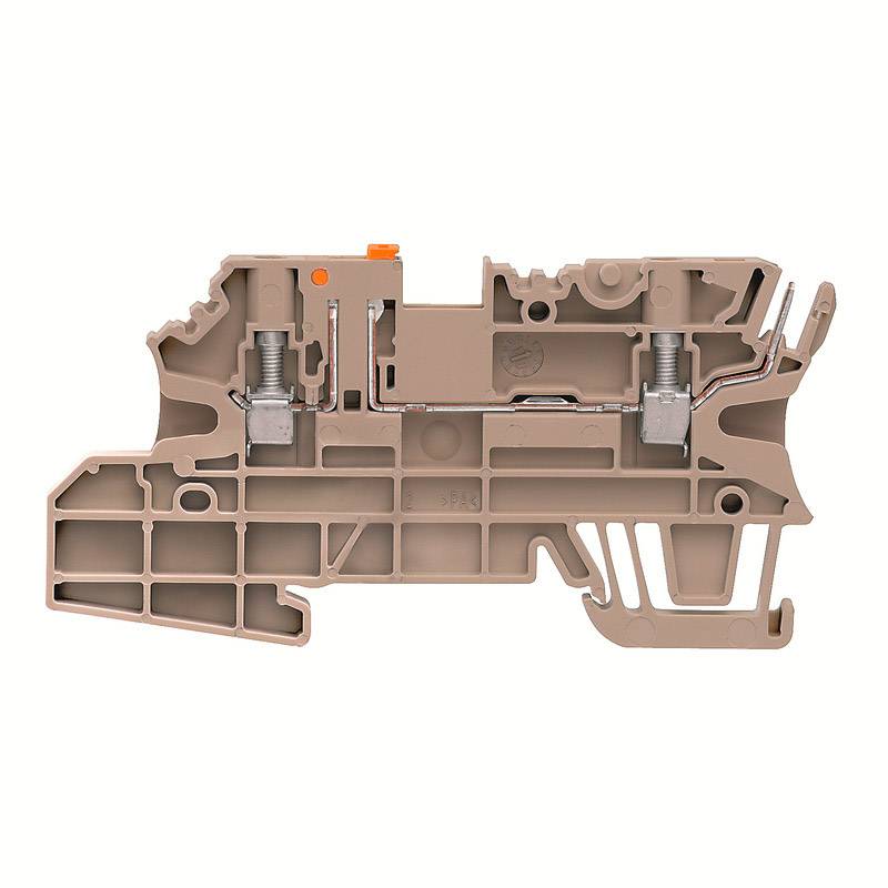 Weidmüller Prüftrenn-Reihenklemme WMF 2.5 DI BLZ STB 1357450000 Beige 50 St.