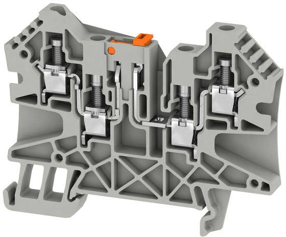 Weidmüller 1364720000 Prüftrenn-Reihenklemme 6mm Schrauben Grau 50St.
