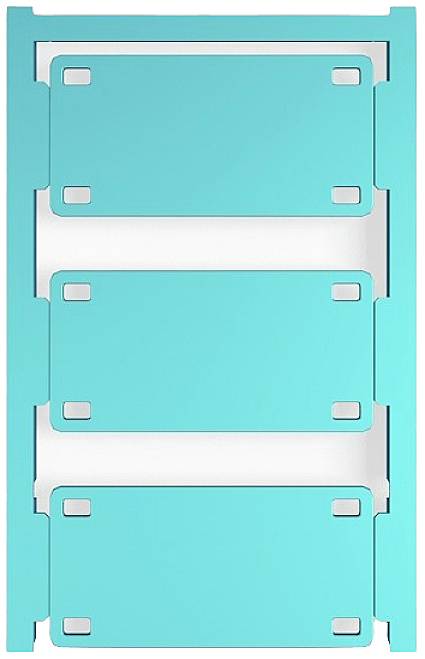 Weidmüller 1369540000 SFX 30/60 MC NE BL Kabelmarkierungssystem Beschriftungsfläche: 30 x 45mm Blau Anzahl Markierer: 30 30St.