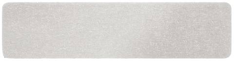 Ein rechteckiges Textil-Stoffmuster in beige, mit feiner, gleichmäßiger Textur.