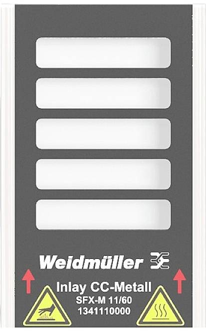 Weidmüller 1474440000 SFX-M 11/60-5 AL SDR Kabelmarkierungssystem 1St.