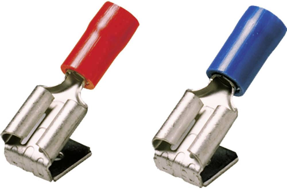 Weidmüller 1491770000 Flachsteckverteiler Steckbreite: 6.3 mm Steckdicke: 0.8 mm Teilisoliert Rot 1