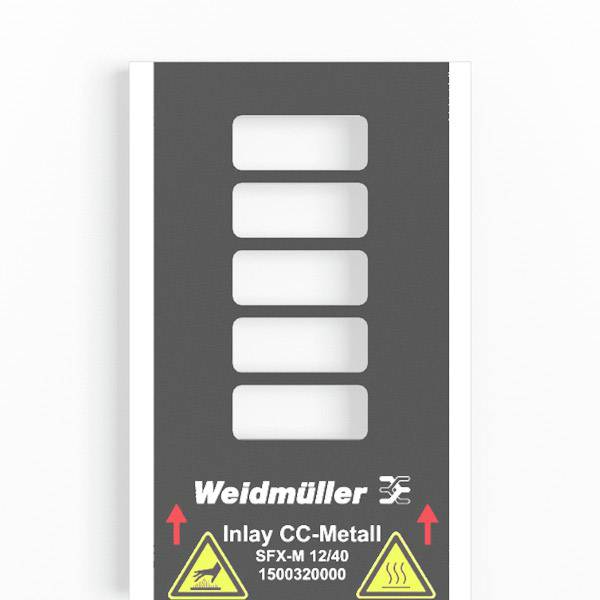Weidmüller 1505210000 SFX-M 12/40-5 AL SDR Kabelmarkierungssystem