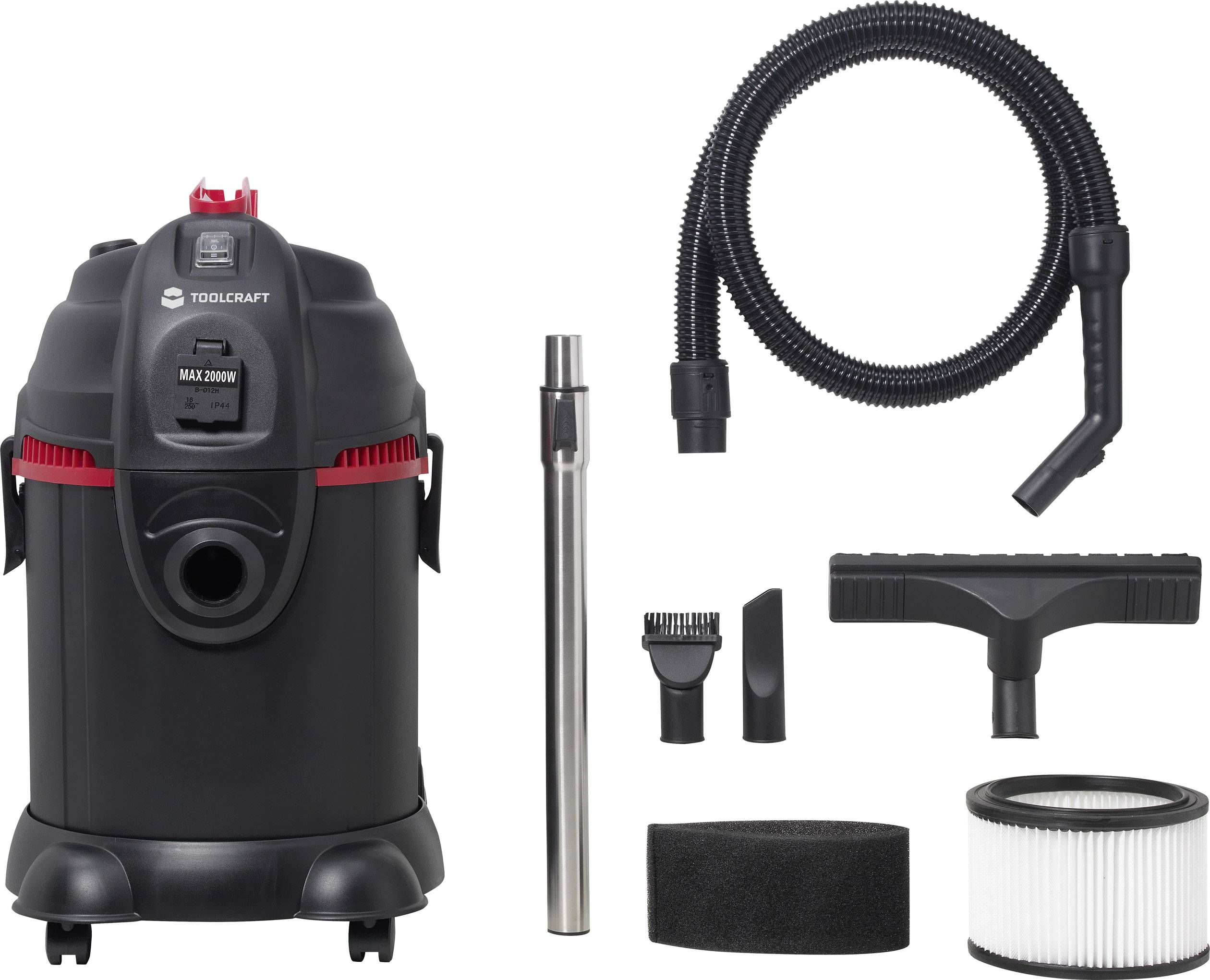 TOOLCRAFT N/TS-20 960138c03 Nass-/Trockensauger 1200W 25l