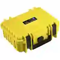 B & W International Outdoor Koffer outdoor.cases Typ 500 2.3 l (B x H x T) 230 x 180 x 90 mm Gelb 500/Y/SI B & W International Outdoor Koffer outdoor.cases Typ 500 2.3 l (B x H x T) 230 x 180 x 90 mm Gelb 500/Y/SI