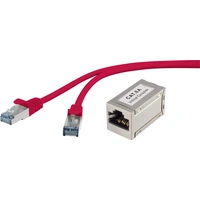 Basetech BT-1914244 RJ45 Netzwerkkabel, Patchkabel CAT 6a S/FTP 20.00m Rot mit Rastnasenschutz, Flammwidrig 1St. Basetech BT-1914244 RJ45 Netzwerkkabel, Patchkabel CAT 6a S/FTP 20.00m Rot mit Rastnasenschutz, Flammwidrig 1St.