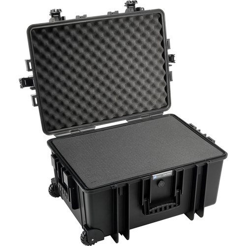 B & W Outdoor Koffer outdoor.cases Typ 6500 70.9 l Schwarz 6800/B/SI