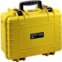 B & W International Outdoor Koffer outdoor.cases Typ 4000 16.6l (B x H x T) 420 x 325 x 180mm Gelb 4000/Y/SI B & W International Outdoor Koffer outdoor.cases Typ 4000 16.6l (B x H x T) 420 x 325 x 180mm Gelb 4000/Y/SI
