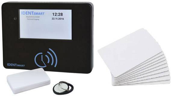 IDENTsmart ID500 Zeiterfassung Starter-Kit Anzahl Mitarbeiter: 35