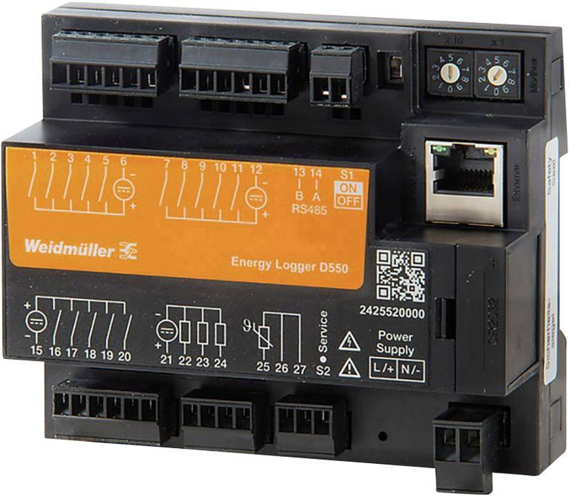 Weidmüller ENERGY LOGGER D550 Digitales Einbaumessgerät