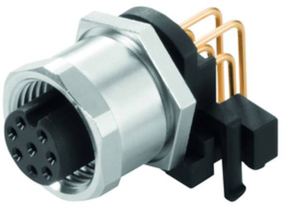 Ein runder elektrischer Sensor mit mehreren Steckverbindungen und Kabeln für industrielle Anwendungen. Metallischer Korpus.