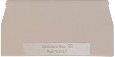 Weidmüller 1871500000 Trennplatte Grau 20St.