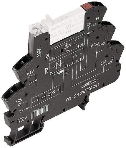 Weidmüller TRZ 120VAC RC 1CO AGSNO Koppelrelais 120 V/AC 6 A 1 Wechsler 10 St.