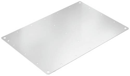 Weidmüller KTB MOPL 3030 MSZN H Montageplatte (L x B) 251 mm x 245 mm Stahlblech Silber 1 St.