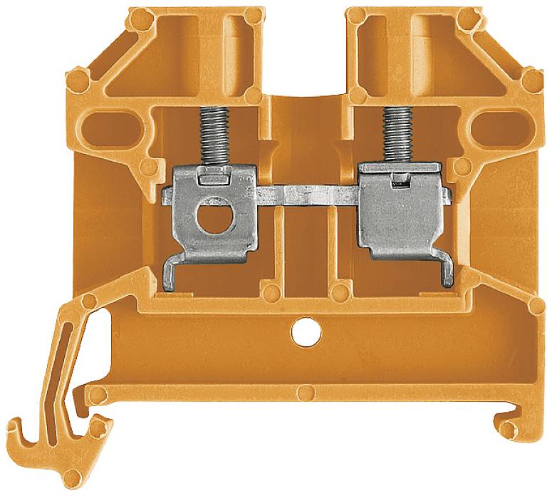 Weidmüller 2566460000 Durchgangsreihenklemme Schrauben Orange 1St.