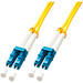 LINDY 47450 Glasfaser LWL Anschlusskabel Singlemode OS2 1.00 m